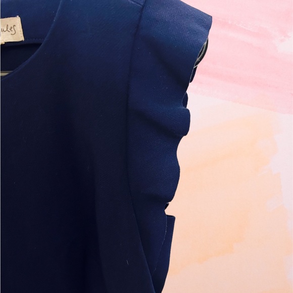 Maison Jules Macy’s Navy Career Dress - Picture 3 of 5